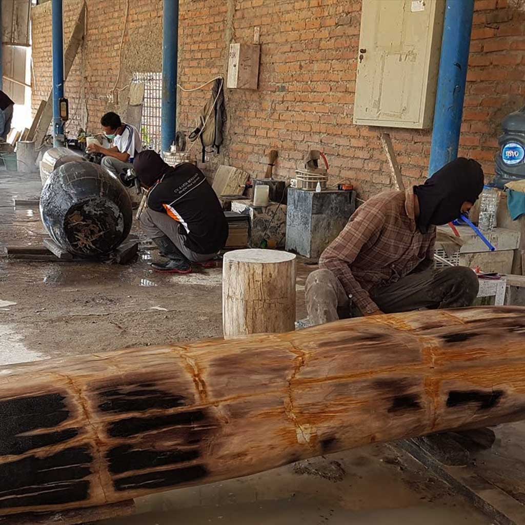Mastering the Art of Finishing and Polishing Petrified Wood