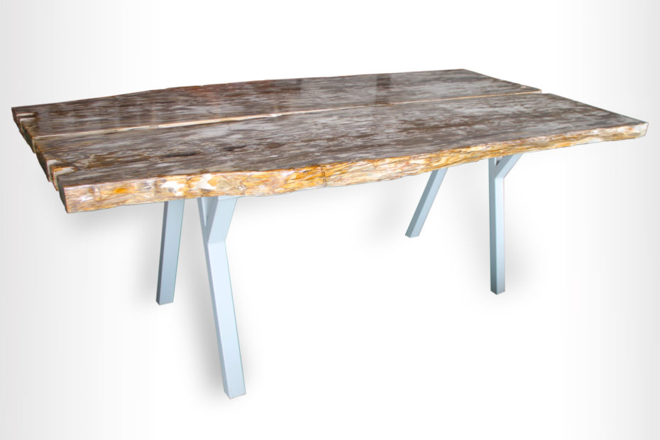 Petrified Wood Join Table